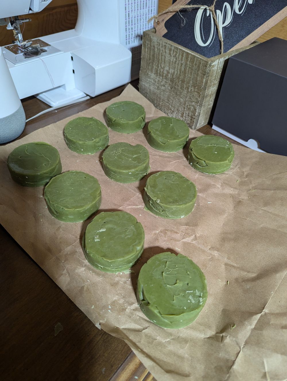 Spirulina bergamot soap farm pick up 