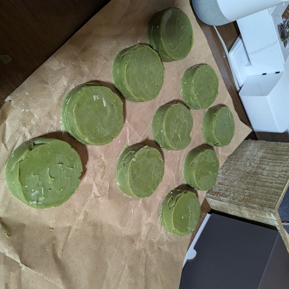 Spirulina bergamot soap farm pick up 