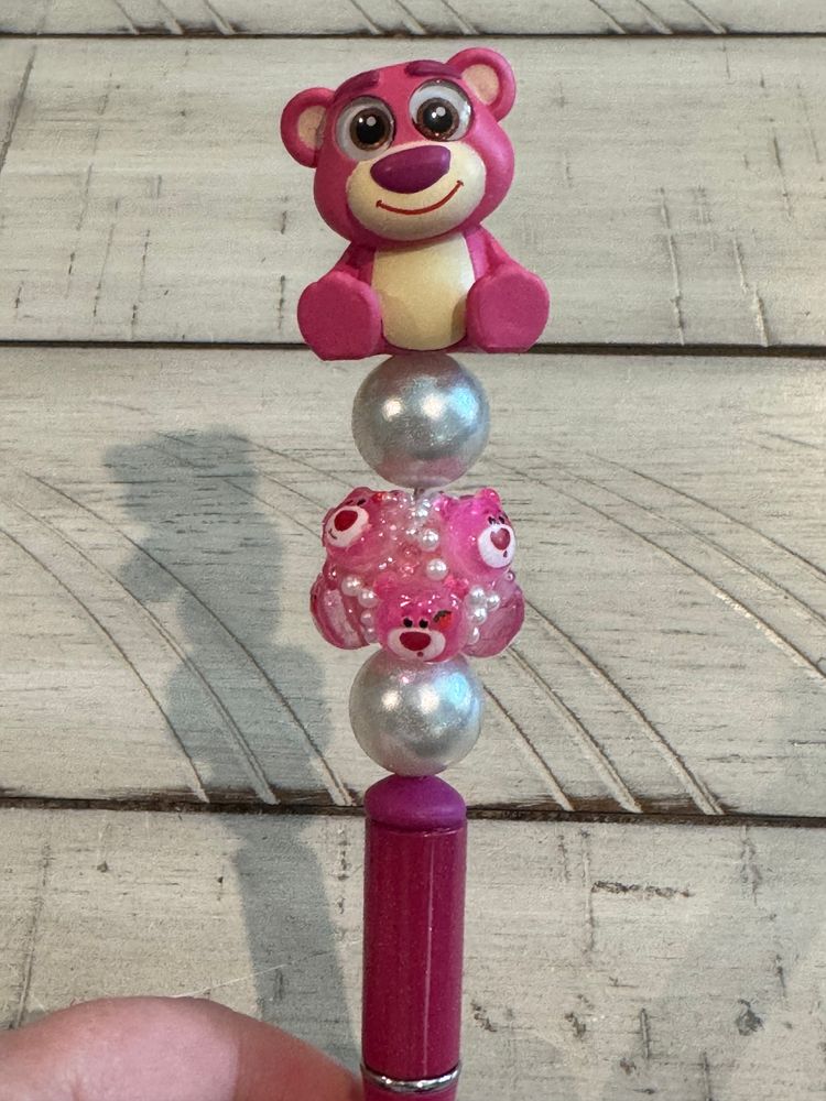 Cute Lotso Beaded Pen