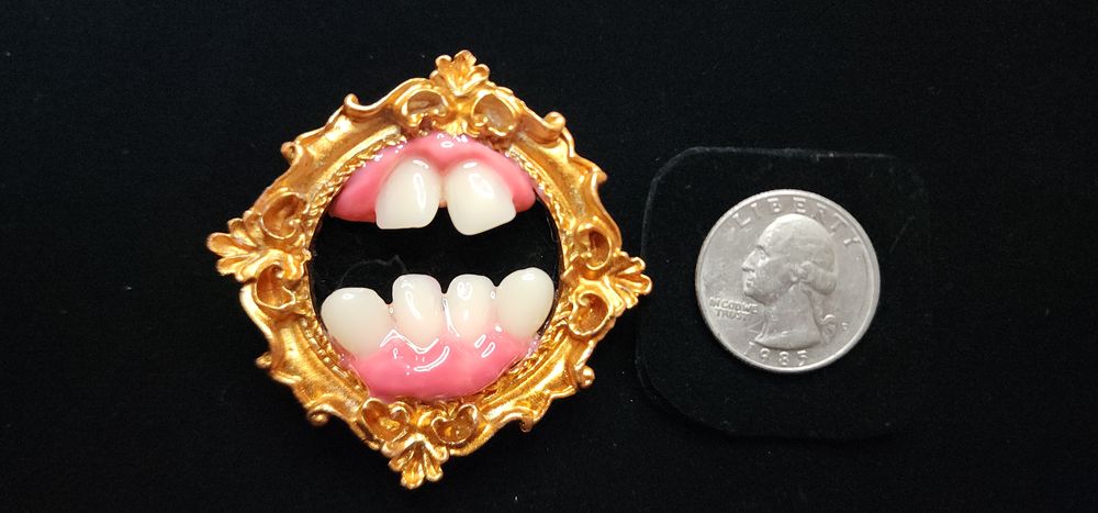 Smile, Sweetheart – Original Hand-Painted Grin Pin (7 of 10)