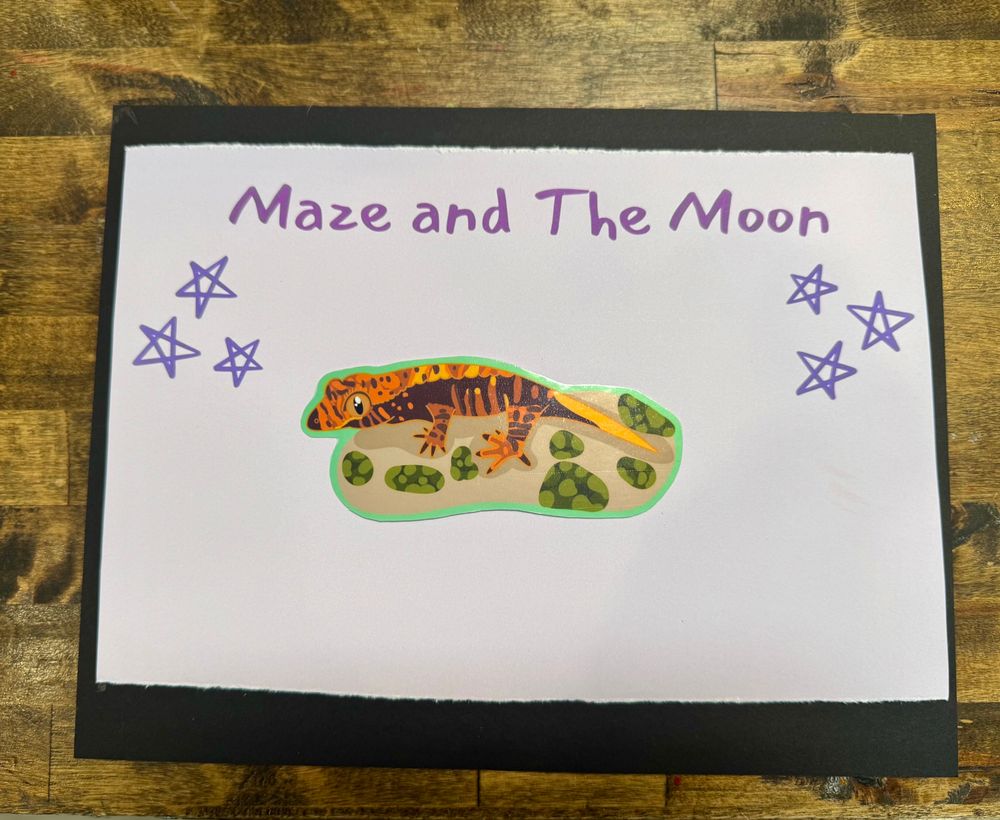 Earl the Crested gecko Sticker