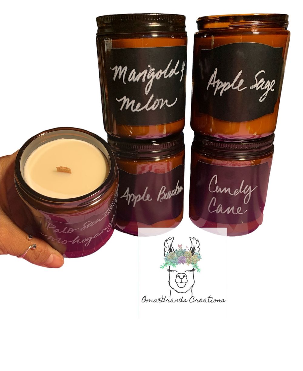 Coconut Soy Apple Sage Woodwick Candle 