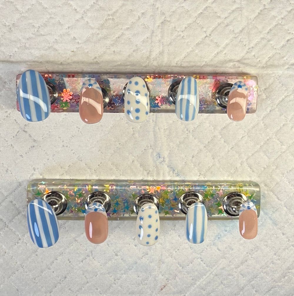 Blue Skies & Polka Dots