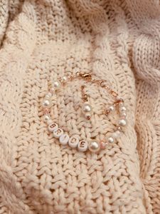 The Blushing Bride Pearl Friendship Bracelet