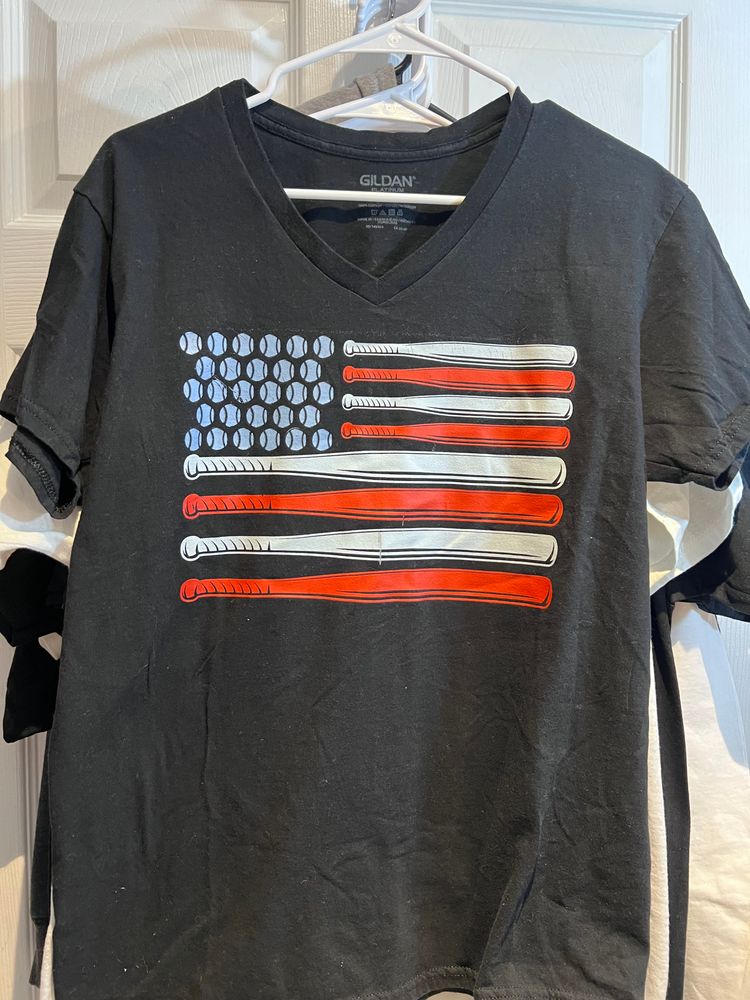 Baseball Flag Tee