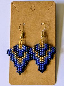 Purple, Blue, and Gold