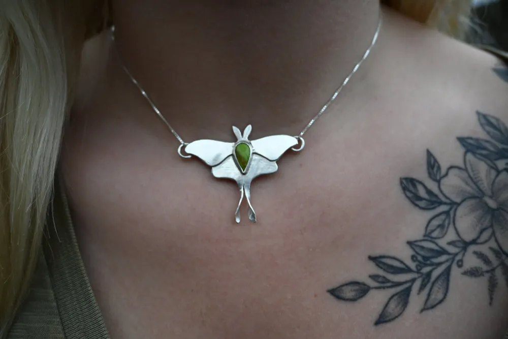Celestial Luna Moth