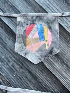 Close up of a pennant 