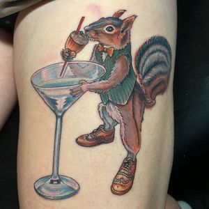 Gentleman squirrel nightcap
