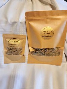 the tea as it is packaged as it will be shipped in both sizes