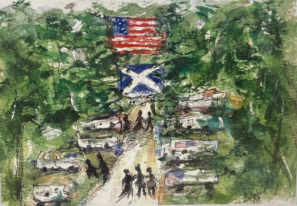 “Campground” PRINT