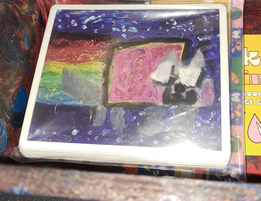 Nyan cat stickers