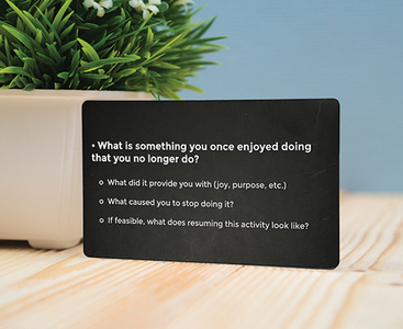 What do you enjoy?