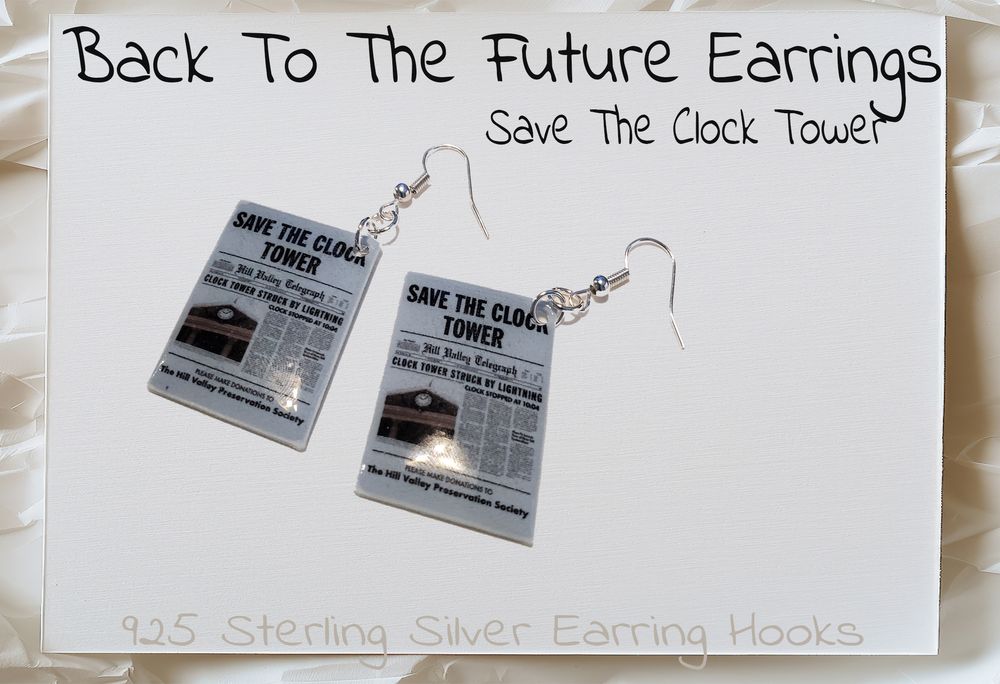 Save The Clock Tower Earrings