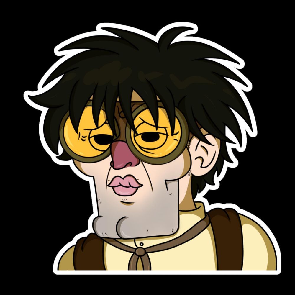 Handsome Ygor Lab Assistant Decorative Sticker
