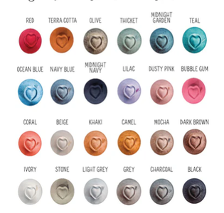 Heart hat and colors