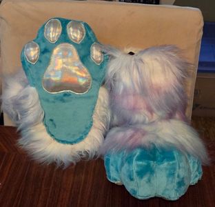 Aurora Slipper/Indoor Footpaws Size Medium- 9.5 in