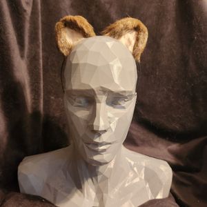 Rocket Racoon with added sewn border details, Small Size ear