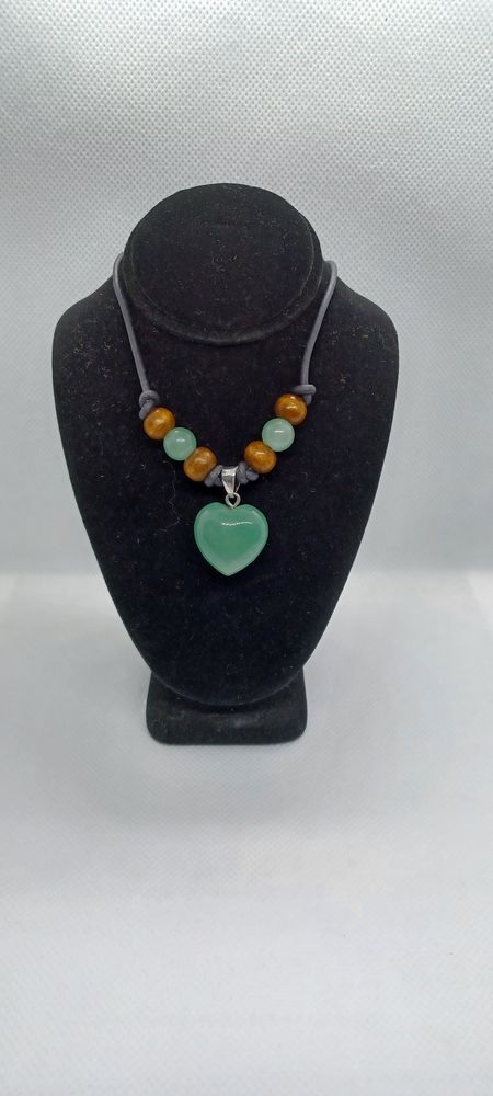 Gemstone Heart Necklace