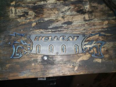 Dodge hellcat charger challenger key keychain ring holder rack srt - Martin Metalworks