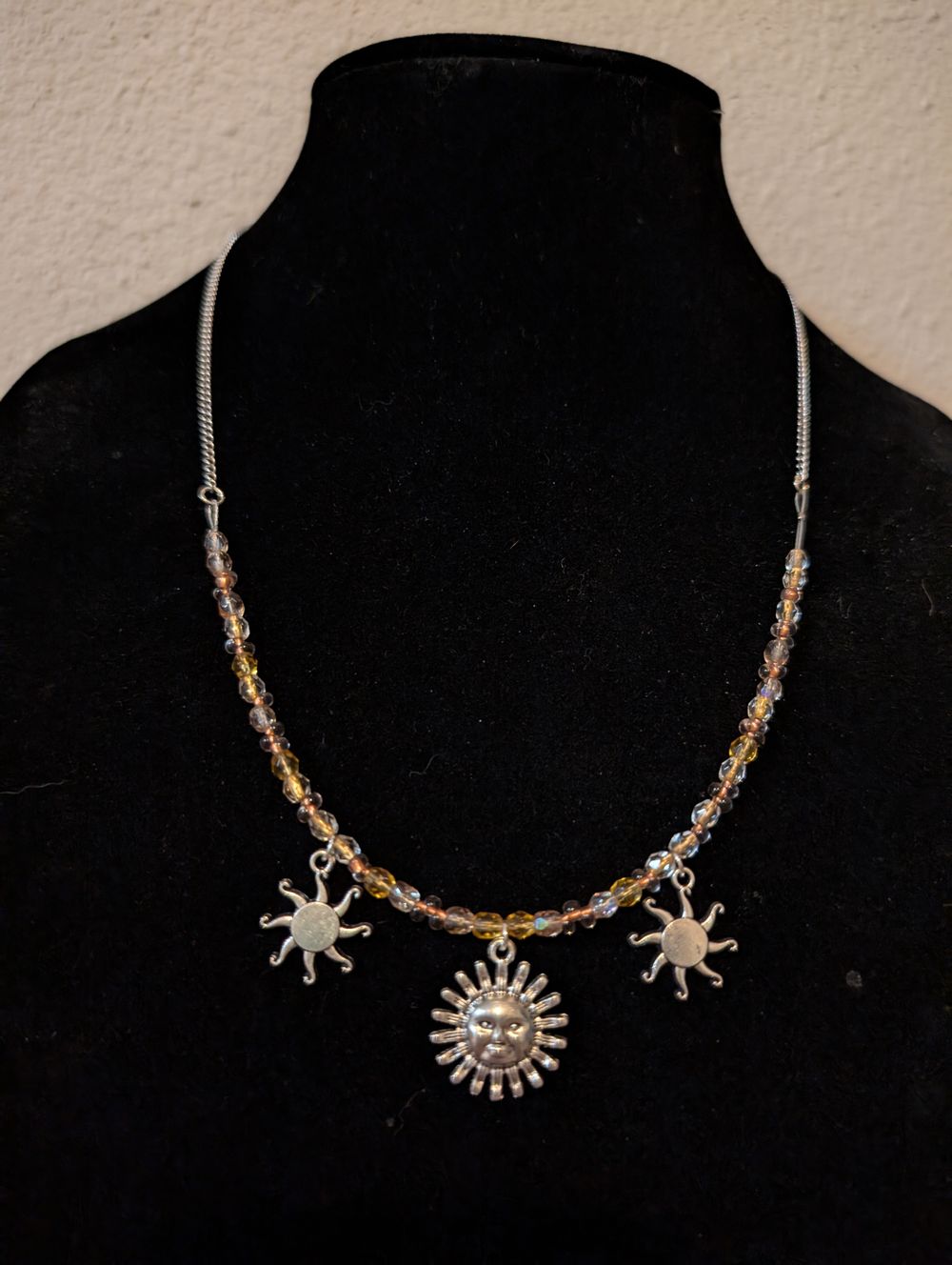 Sun Charm Necklace