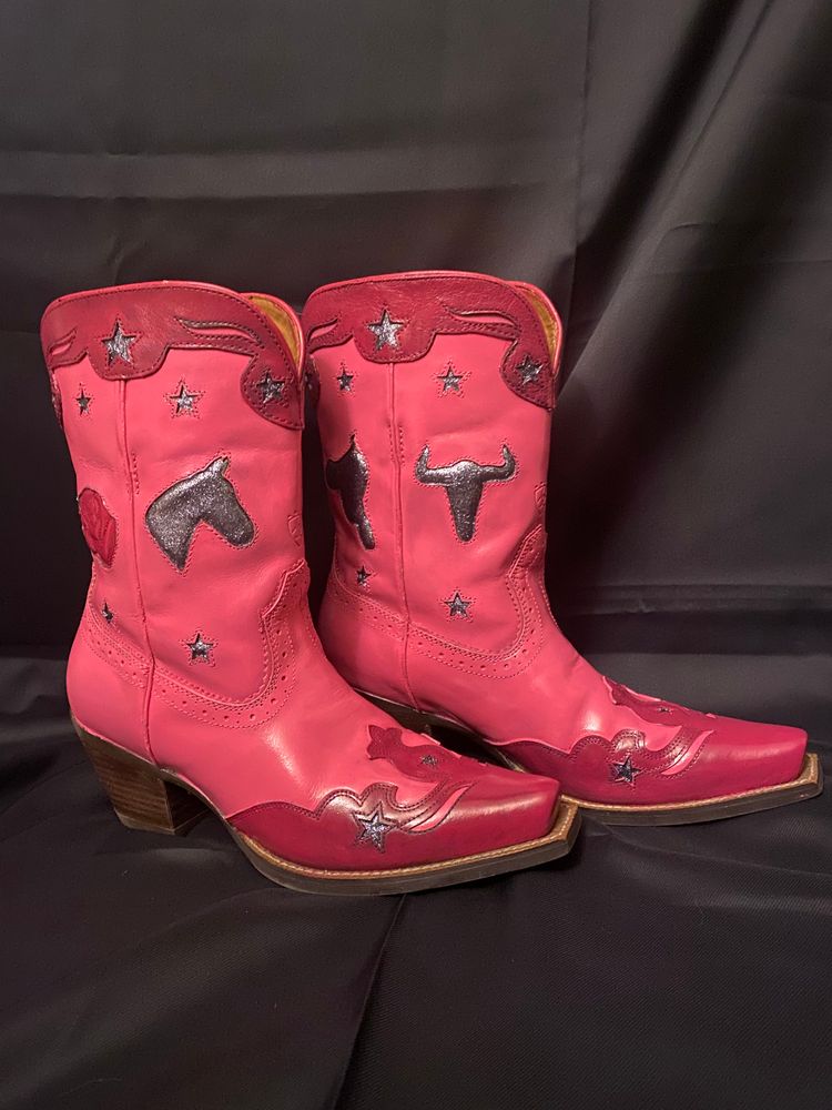 Pink Pony Club Cowgirl Boots