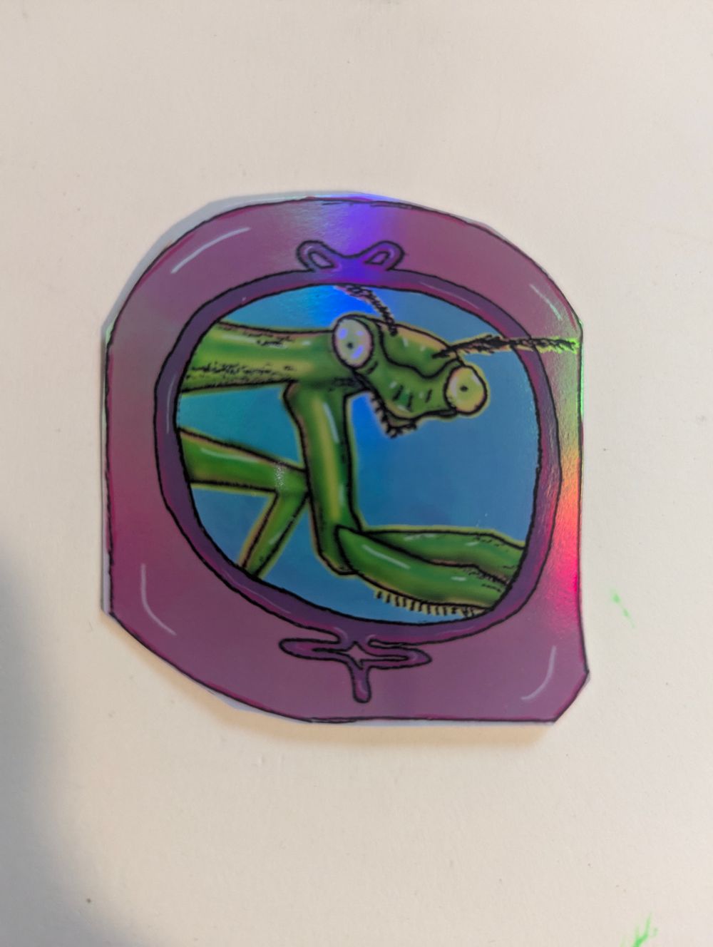 Mantis Sticker