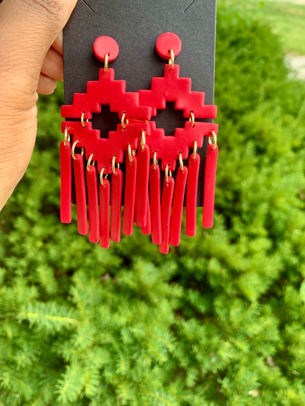 The Ashanti in Bold Red