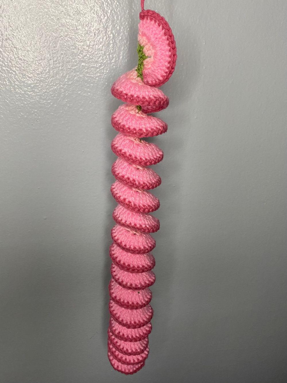 Pink Tulip Wind Spinner