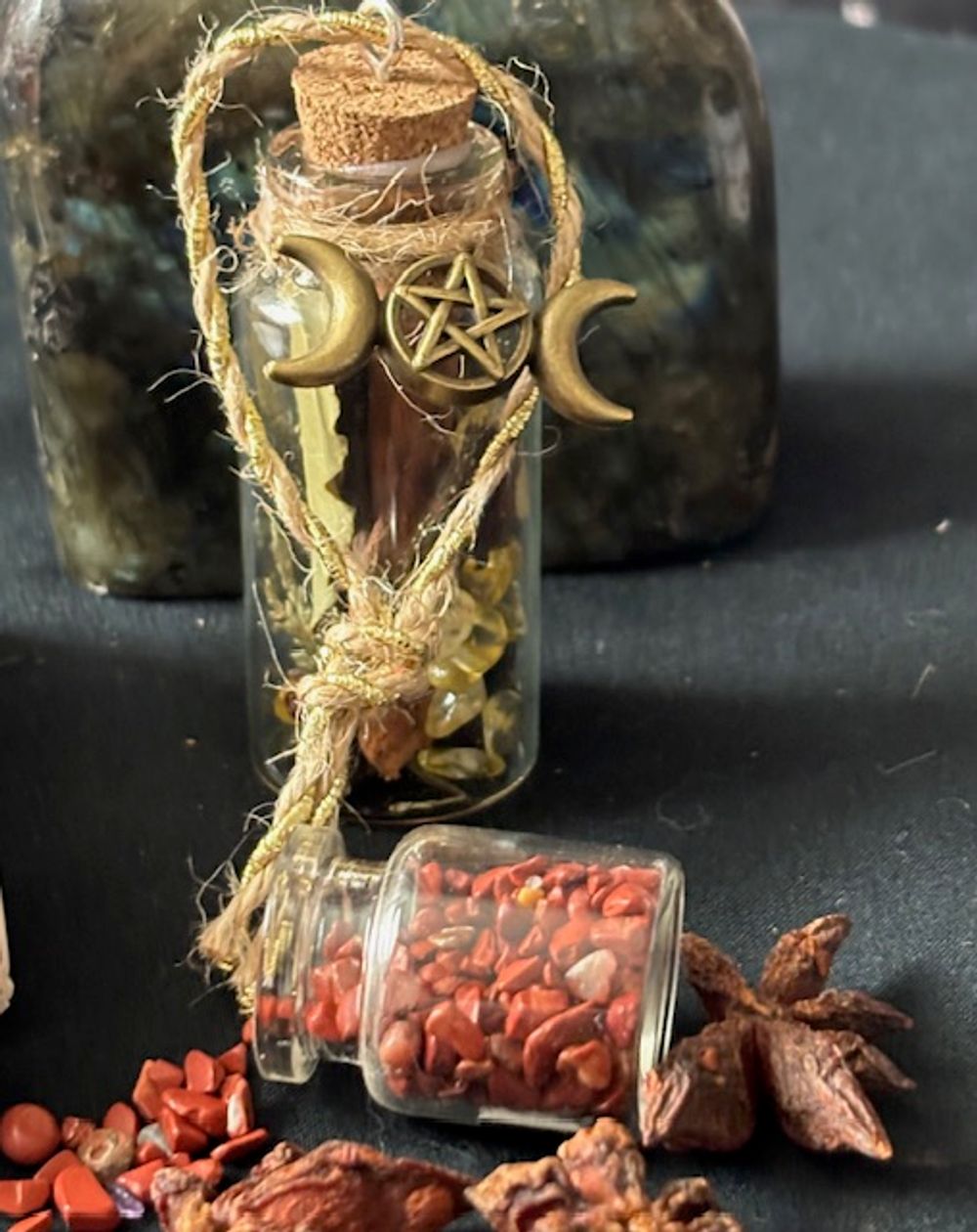 Spell Bottle Ornament Large
