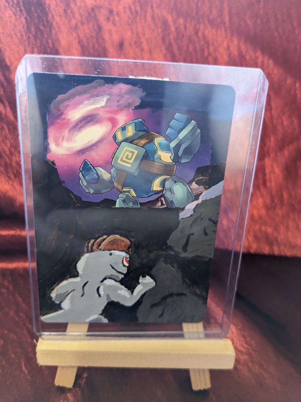 Golett Pokemon Card Alter