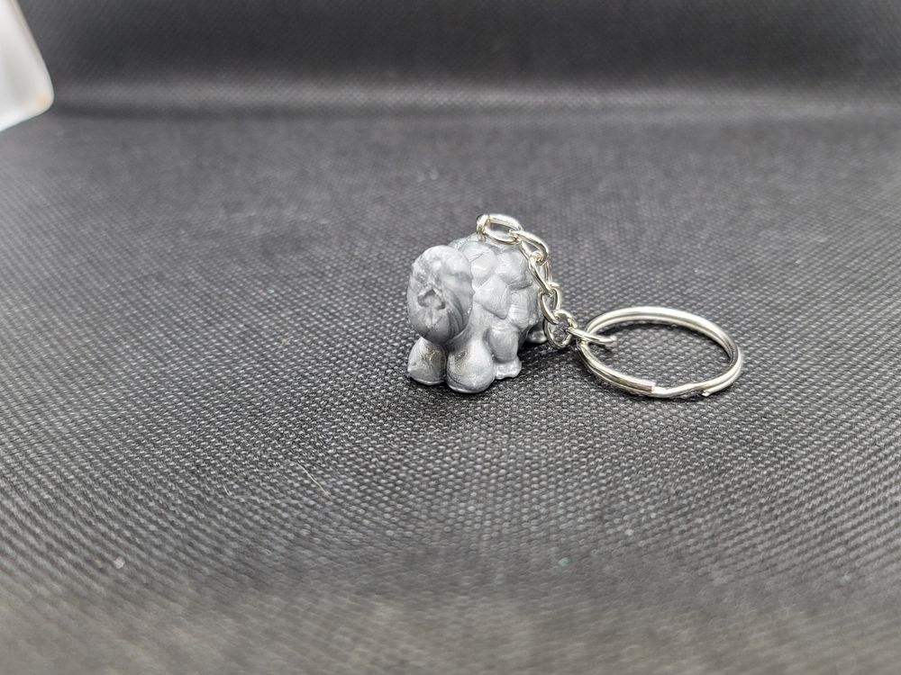 Lady Turtle Keychain