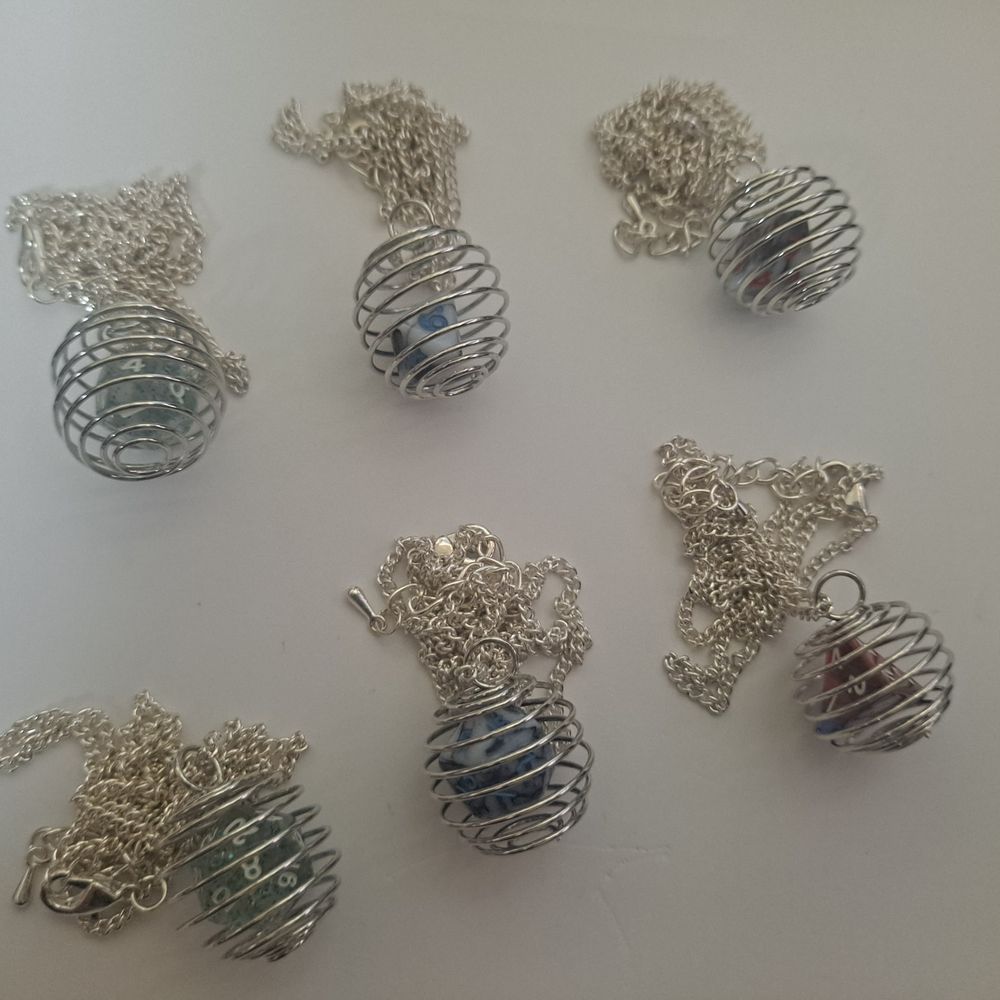 Dice Pendant necklaces