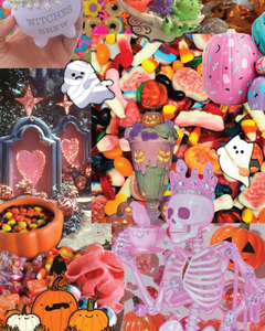 creepy cutie mood board