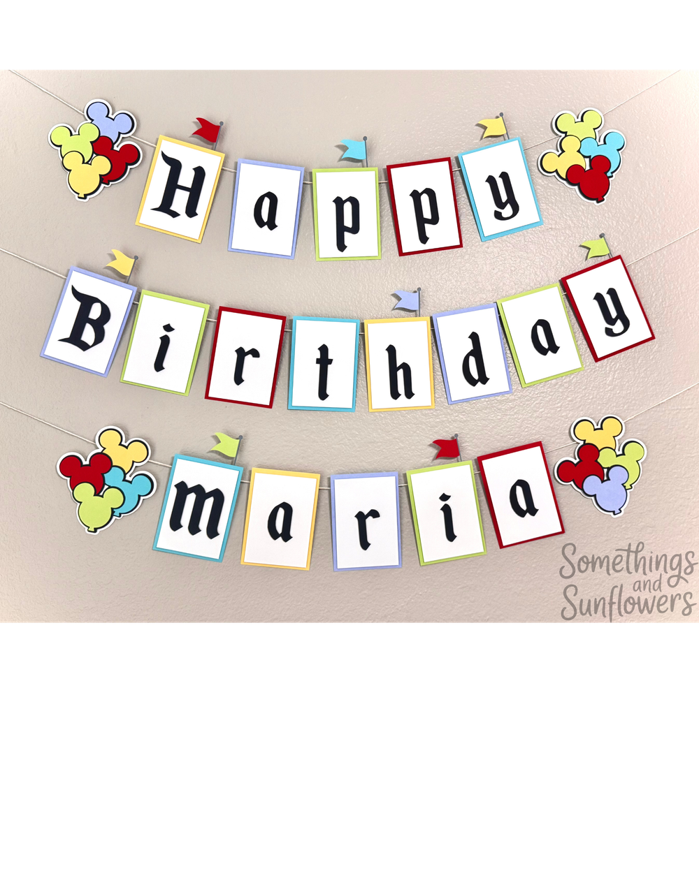 Custom Marquee Birthday Banner