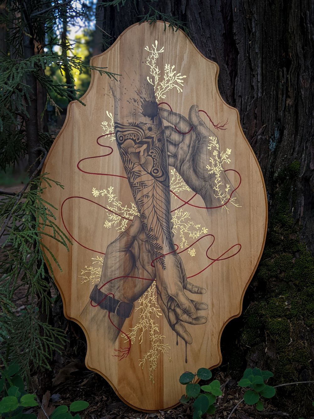 "Crimson Tether" Original Artwork