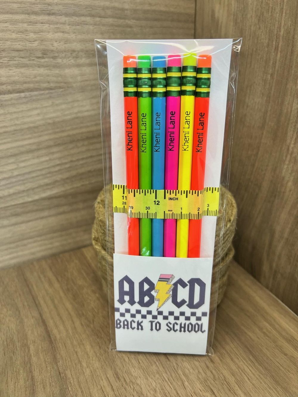 Personalized Back to School Pencils