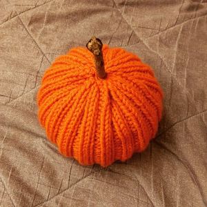 Large Orange Pumpkin