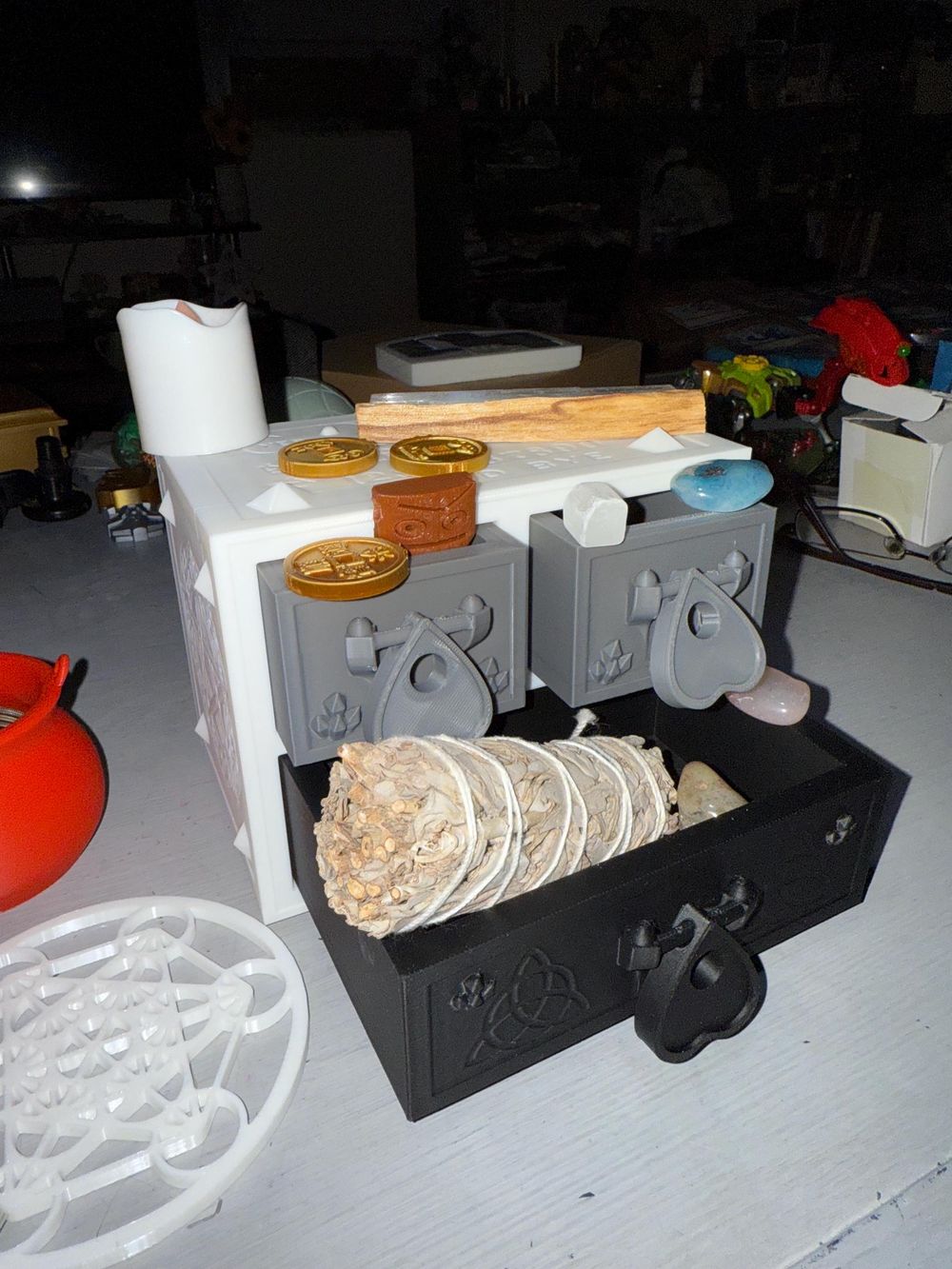 Spirit Parcel – Enchanting Storage for Crystals, Ritual Tool...