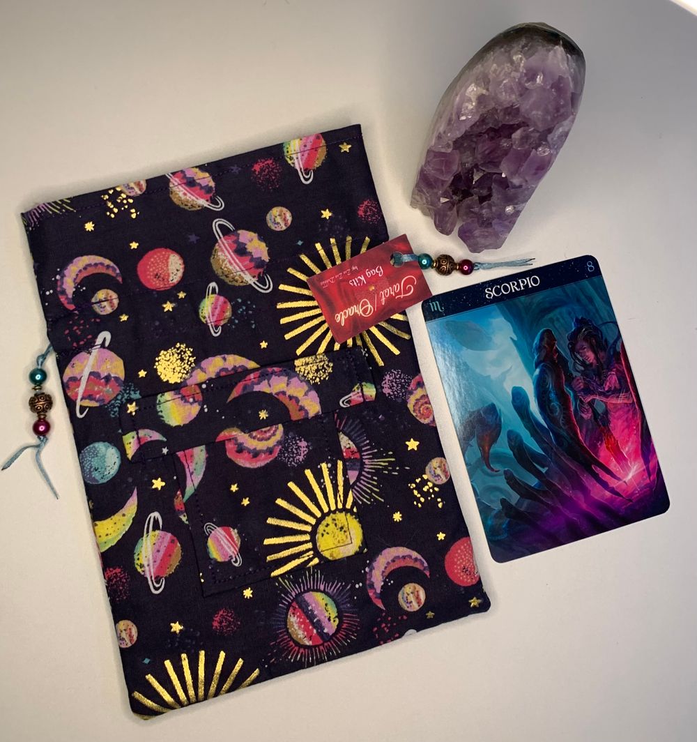 Violet Cosmic Tarot/Oracle Bag