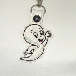 Friendly Ghost (approx measures 3 1/4 x 2 inches)