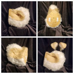 Curly Puppy tail and Ear set