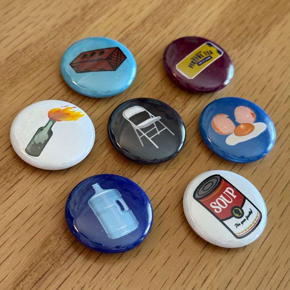 Every Day Carry pin set