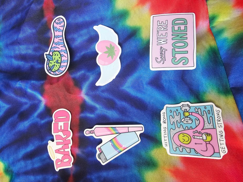 420 Stickers