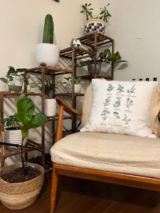 Herbs for Reproductive Freedom Throw Pillow Covers
