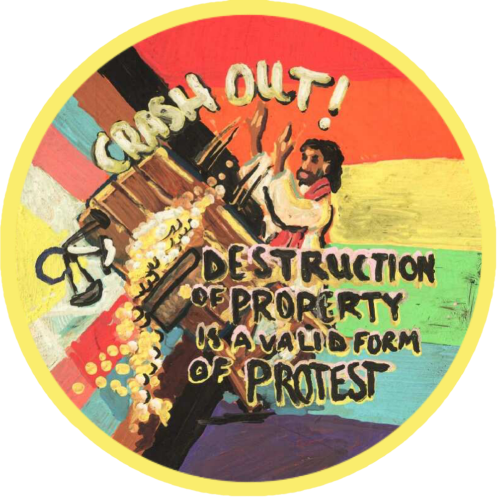Crash Out; Destruction of Property is a Valid Form of Protest ft Jesus