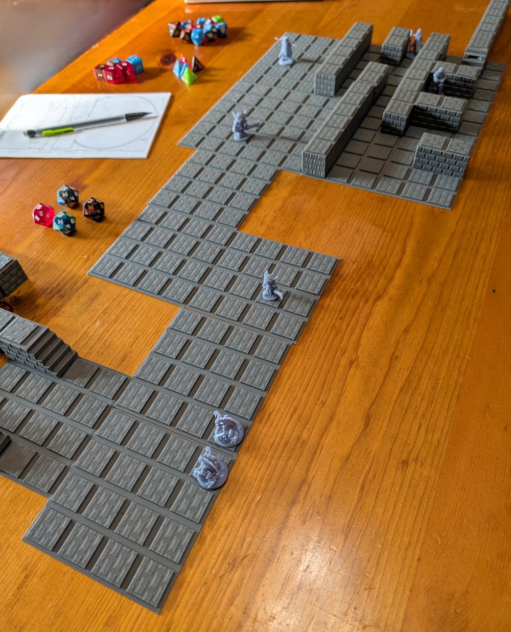 DnD Complete Starter Board Set with Characters