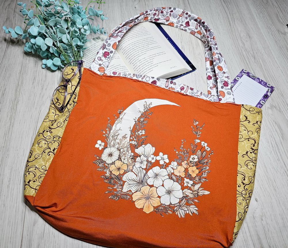 🌿 Upcycled Tote Bag – Eco-Friendly, Reversible & Built to Last