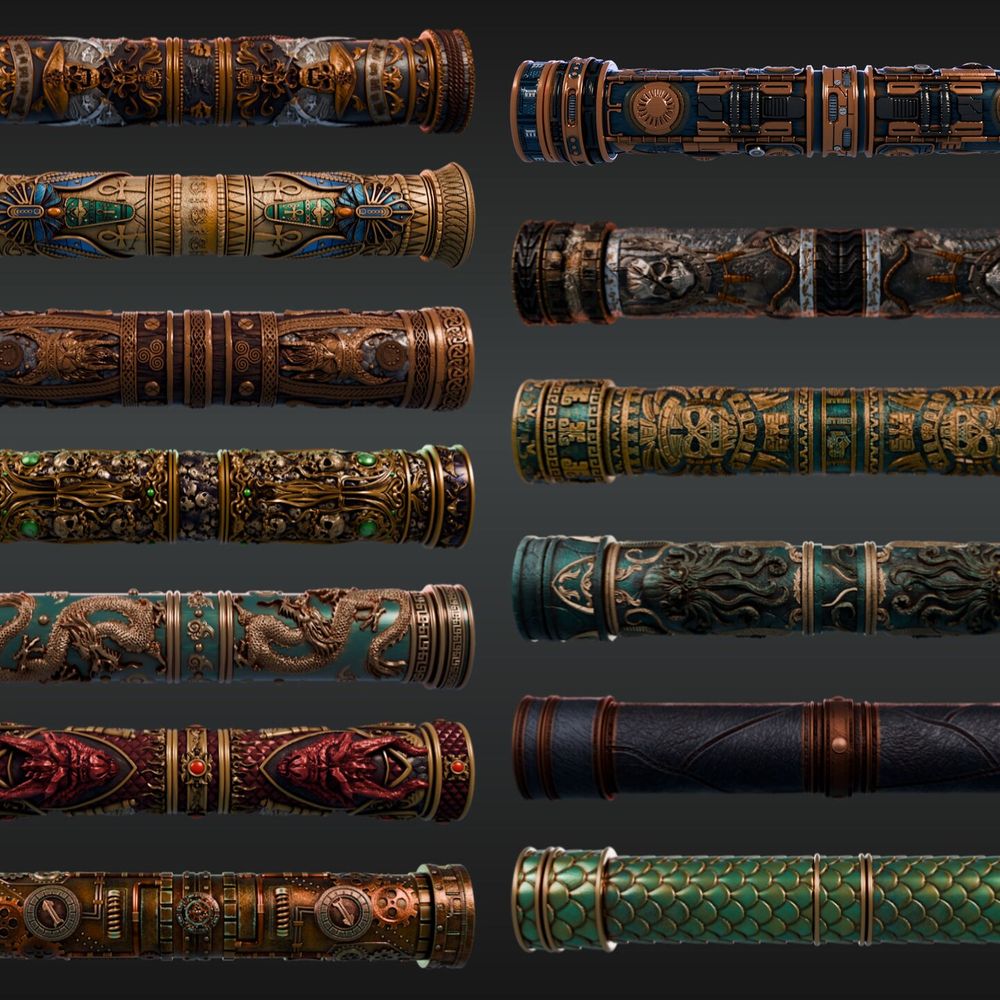 Epic Themed Playmat Storage Tubes