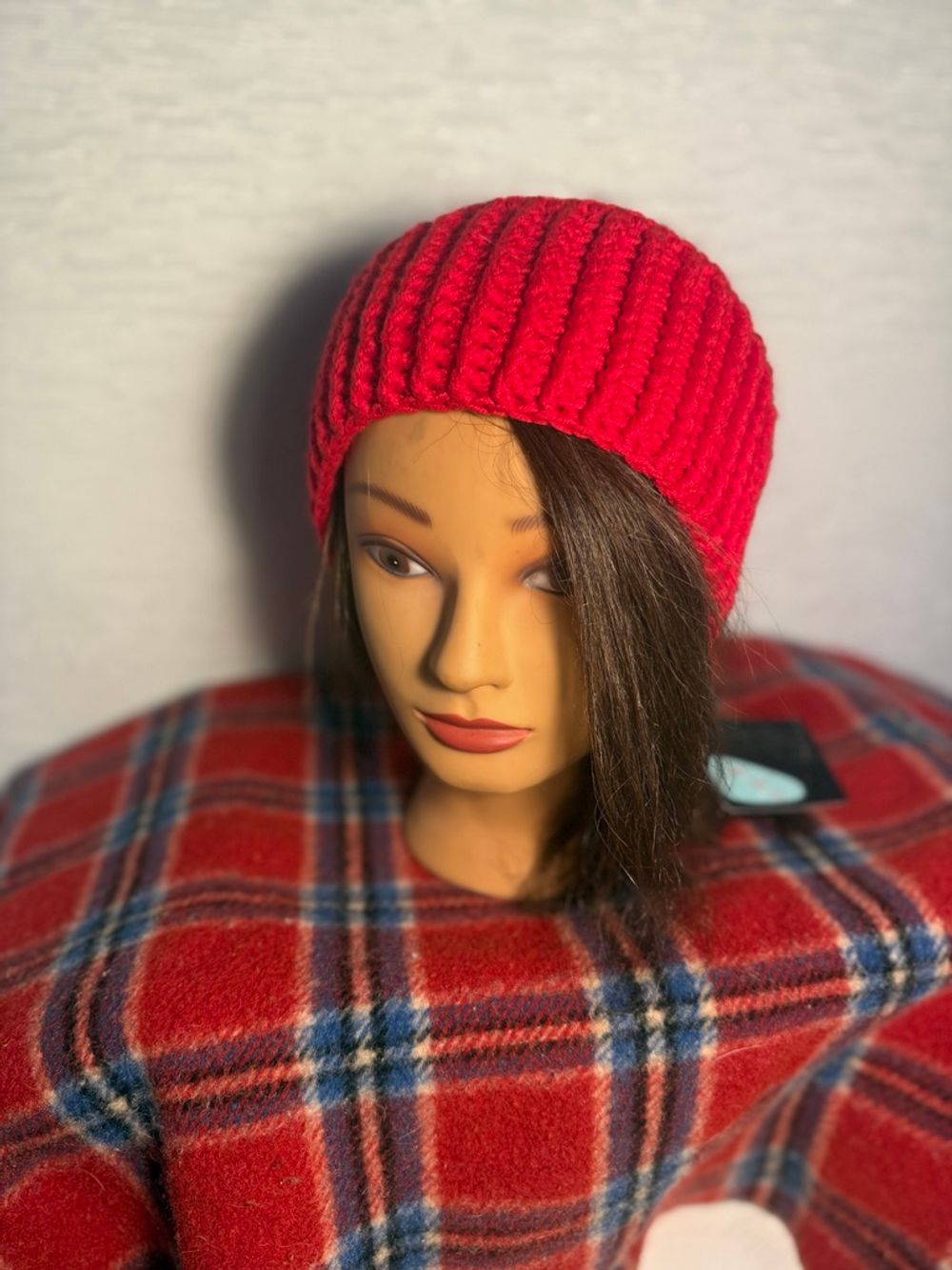 Red Crochet Headband
